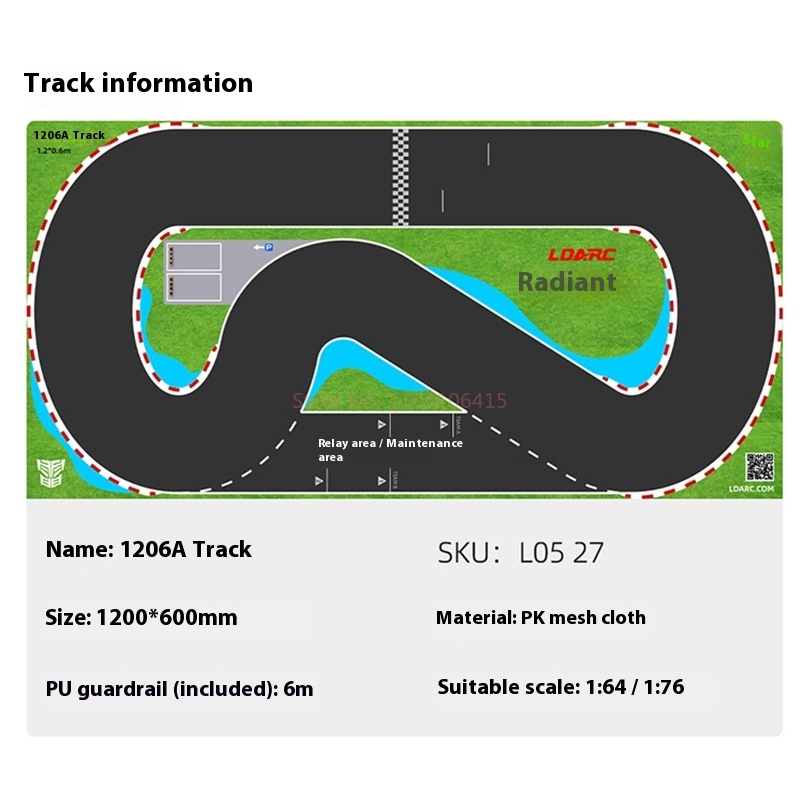 Ldarc Rc V64 1:76 240*120cm Re - Drone Racing Gate review and price