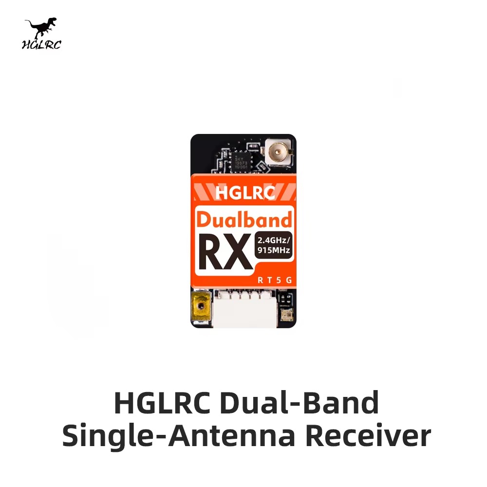 HGLRC Dual-Band Single-Antenna - Drone Racing Receiver review and price